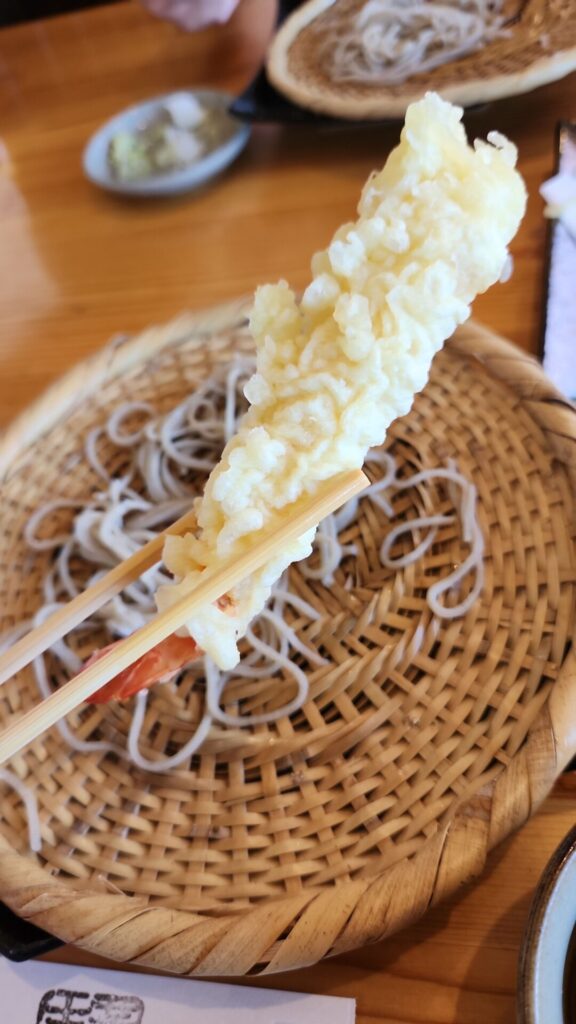蕎麦処 吉盛の天ぷら